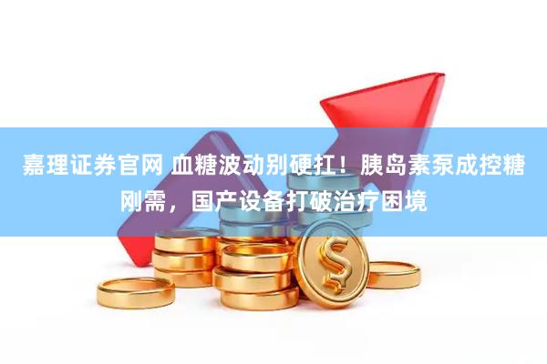 嘉理证券官网 血糖波动别硬扛！胰岛素泵成控糖刚需，国产设备打破治疗困境